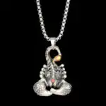Flame Scorpio Necklace