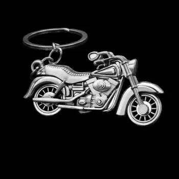 Harley motorcycle keychain